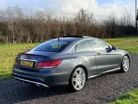 Used Mercedes E350 AMG line 2015 Grey Coupe