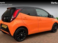 Used Toyota Aygo X-cite 72 HP (52 kW) 2019 Orange Hatchback