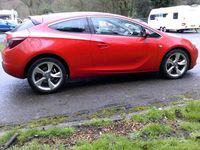 Used Vauxhall Astra GTC SRi 2012 Red Hatchback