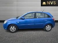 Used Kia Rio 109 HP (80 kW) 2011 Blue Hatchback