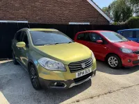 Used Suzuki SX4 S-Cross SZ-T 118 HP (86 kW) 2014 Green Hatchback
