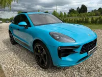 Used Porsche Macan Turbo 2020 Blue SUV