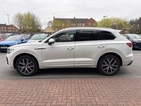 Used VW Touareg R-line 2019 Pure white SUV