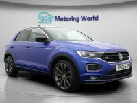 Used VW T-Roc R-line 190 HP (139 kW) 2019 Blue SUV