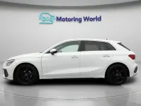 Used Audi A3 Sportback S-Line 150 HP (110 kW) 2021 White Hatchback