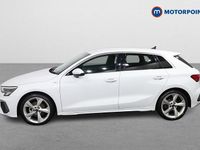 Used Audi A3 S-Line 2023 White Hatchback