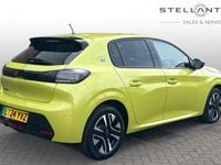 Used Peugeot e-208 Style 98 kW (134 HP) 2024 Yellow Hatchback