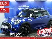 Used Mini Cooper Hatch 136 HP (100 kW) 2019 Blue Hatchback