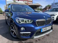 Used BMW X1 xLine 192 HP (141 kW) 2016 Blue SUV