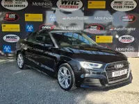 Used Audi A3 Cabriolet S-Line 150 HP (110 kW) 2019 Black Cabriolet