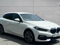 Used BMW 118 Sport Line 134 HP (98 kW) 2022 White Hatchback