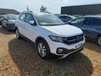 Used VW T-Cross SE 95 HP (69 kW) 2022 White SUV