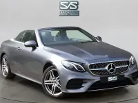 Used Mercedes E220 AMG line 194 HP (142 kW) 2018 Grey Cabriolet
