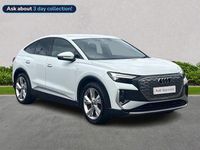 Used Audi Q4 e-tron S-Line 150 kW (204 HP) 2023 White SUV