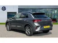 Used VW T-Roc R-line 190 HP (139 kW) 2023 Indium grey metallic flat black SUV