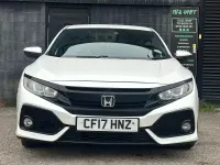 Used Honda Civic SR 2017 White Hatchback