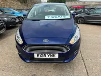 Used Ford S-MAX Zetec 160 HP (117 kW) 2018 Blue MPV