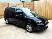Used VW Caddy Maxi Life 122 HP (89 kW) 2021 Black MPV