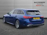Used Mercedes C220 AMG Line Premium 2022 Blue Estate