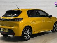 Used Peugeot 208 Allure Premium 100 HP (73 kW) 2022 Yellow Hatchback