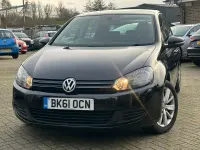 Used VW Golf VII Match 2012 Black Hatchback