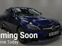 Used Mercedes C200 AMG line 2019 Blue Coupe
