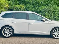 Used Seat Leon FR 180 HP (132 kW) 2018 White Estate