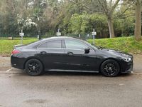 Used Mercedes CLA200 AMG line 2019 Black Coupe