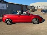 Used VW Golf Cabriolet GT 160 HP (117 kW) 2015 Red Cabriolet