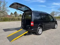 Used VW Caddy Life 102 HP (75 kW) 2014 Black MPV