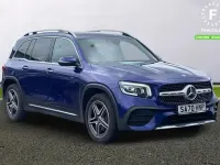 Used Mercedes GLB200 AMG Line Premium 150 HP (110 kW) 2020 Blue SUV