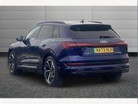 Used Audi e-tron Black Edition 300 kW (408 HP) 2022 Navarra blue SUV