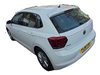 Used VW Polo SE 95 HP (69 kW) 2018 White Hatchback