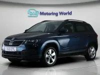 Used Skoda Karoq SE 109 HP (80 kW) 2021 Blue SUV