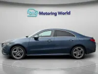Used Mercedes CLA250e AMG Line Premium 218 HP (160 kW) 2022 Blue Coupe