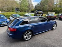 Used Audi A4 S-Line 174 HP (127 kW) 2013 Blue Estate