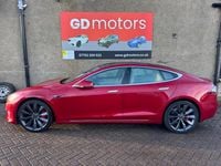 Used Tesla Model S 386 kW (525 HP) 2017 Red Hatchback