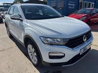 Used VW T-Roc SE 150 HP (110 kW) 2019 White SUV