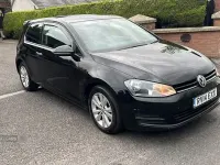 Used VW Golf VII SE 110 HP (80 kW) 2014 Black Hatchback