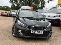 Used Kia Ceed GT-Line 136 HP (100 kW) 2017 Black Hatchback