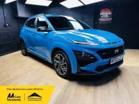 Gebraucht Hyundai Kona N Line 120 PS (88 kW) 2022 Blau SUV