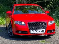 Used Audi A4 S-Line 2007 Red Sedan