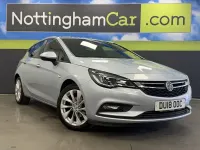 Used Vauxhall Astra 100 HP (73 kW) 2018 Silver Hatchback