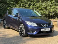 Used Nissan Pulsar Tekna 115 HP (84 kW) 2016 Blue Hatchback