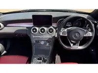 Usado Mercedes C250 AMG Line Premium Plus 204 HP (150 kW) 2017 Cinzento Cabrios