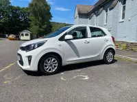 Used Kia Picanto 83 HP (61 kW) 2018 White Hatchback