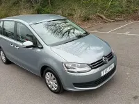 Begagnad VW Sharan S 140 HK (102 kW) 2013 Grå Minibuss