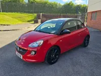 Used Vauxhall Adam 70 HP (51 kW) 2019 Red Hatchback