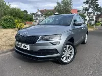 Used Skoda Karoq SE L 116 HP (85 kW) 2018 Grey SUV