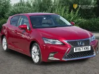 Used Lexus CT200h 2017 Red Hatchback
